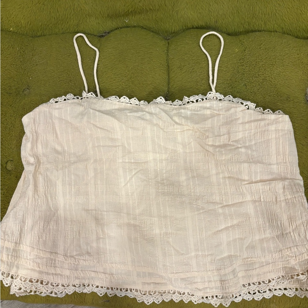 Spaghetti strap tank